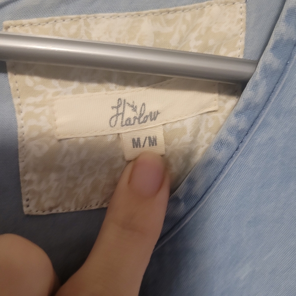 Harlow Light Blue Mini Dress - Picture 5 of 5